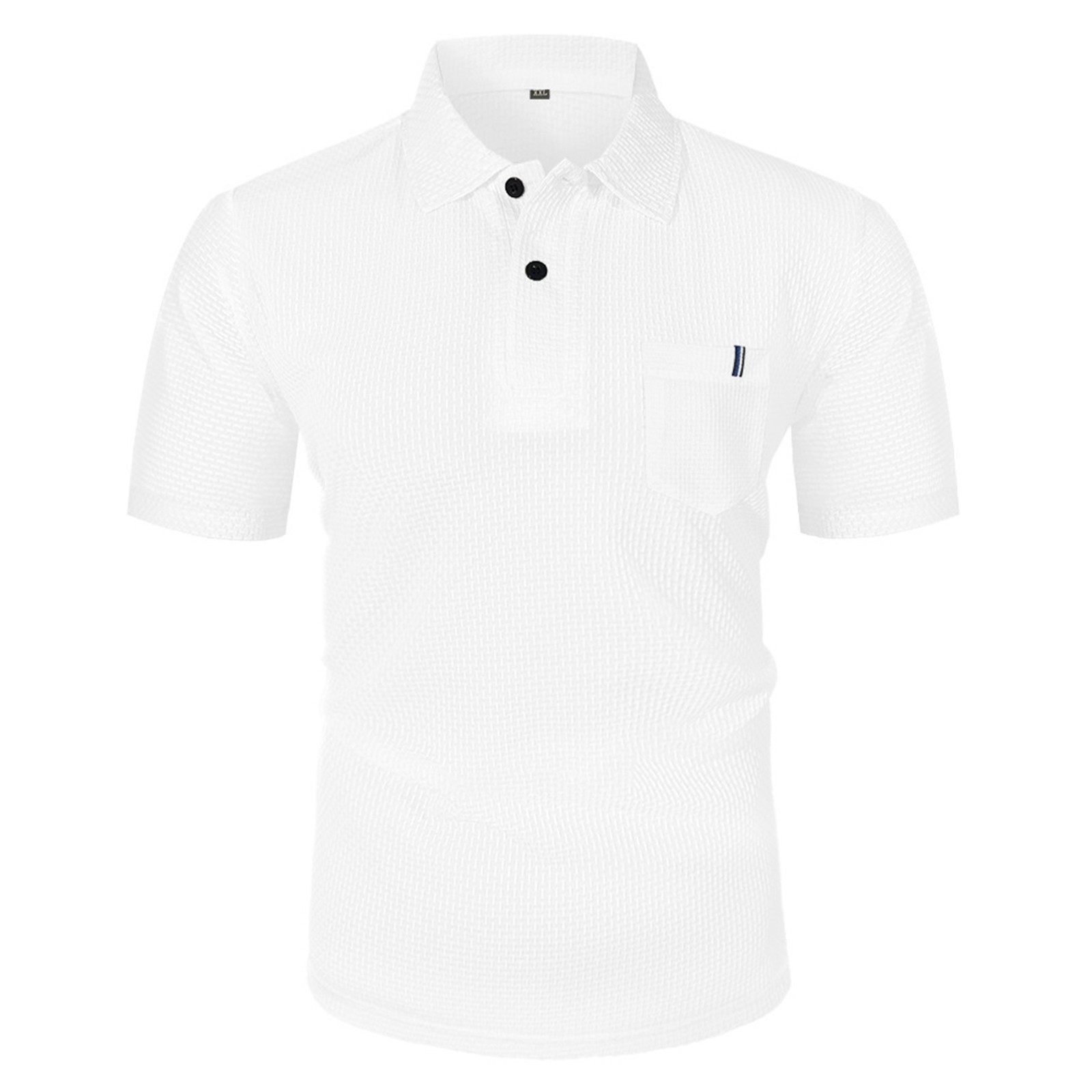 thumbnail image 2 of Camiseta informal de manga corta estampada para hombre - Tejido suave y transpirable - Diseño elegante para el día a día en verano - Fácil de cuidar, 2 of 7